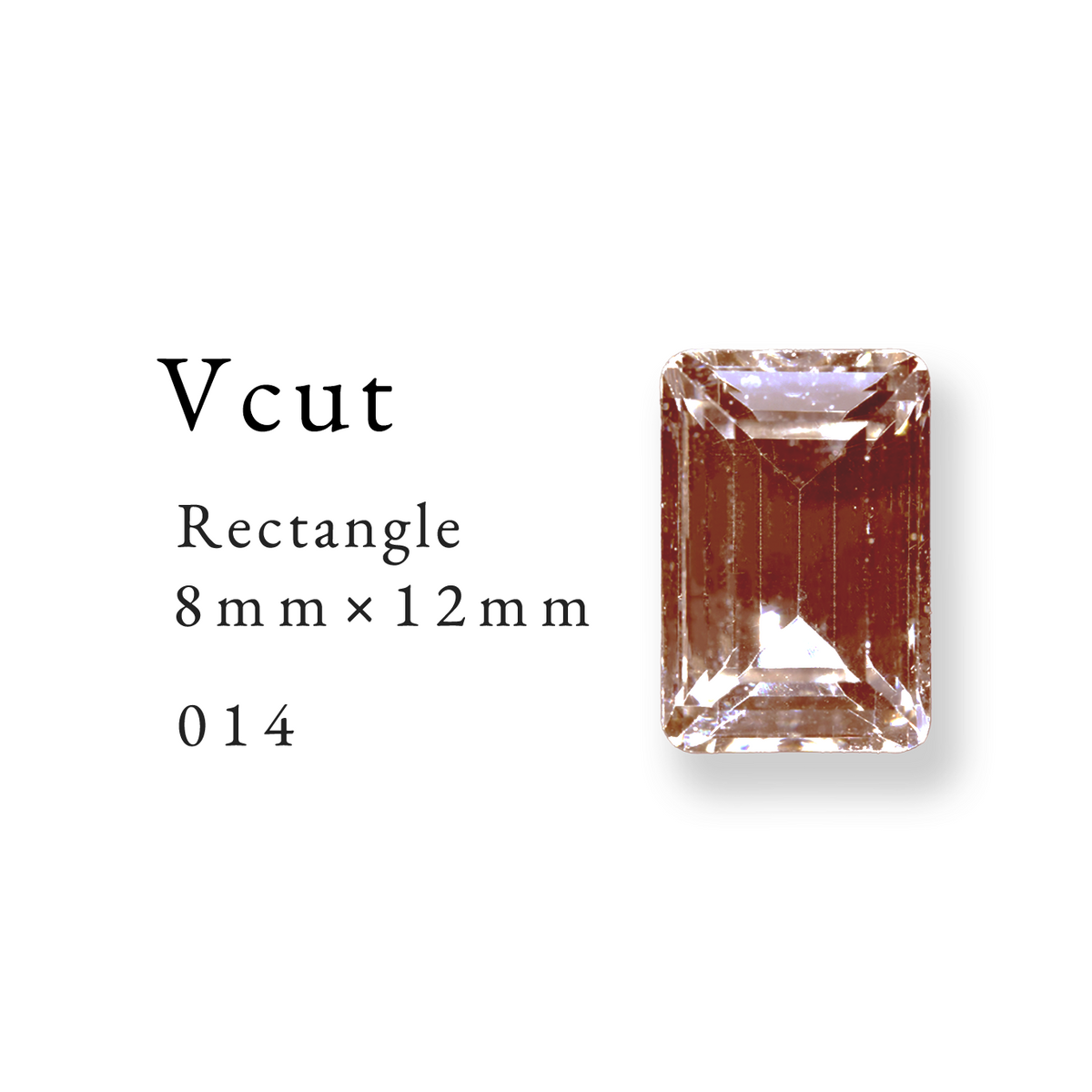 Enoi Parts - V Cut Rectangle 8×12 #014