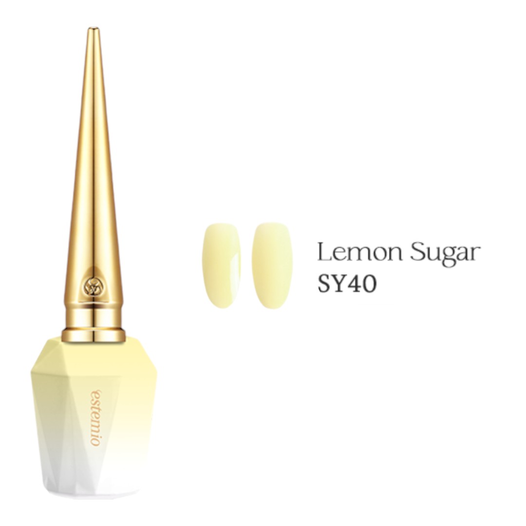 Estemio Gel Polish SY40 Lemon Sugar, Wholesale Korean Gel, estemio, estemio gel, korean gel, estemio usa, goodnail, gel syrup, korean beauty supply, korean gel nails, korean gel nail polish brands, syrup gel polish