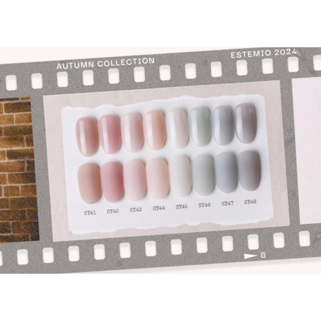 Estemio Gel Polish SY48 Silhouette Gray, Wholesale Korean Gel, estemio, estemio gel, korean gel, estemio usa, korean nail art, korean nail designs, korean nail colors, korean nail salon, nail polish in korean, elegant korean nails