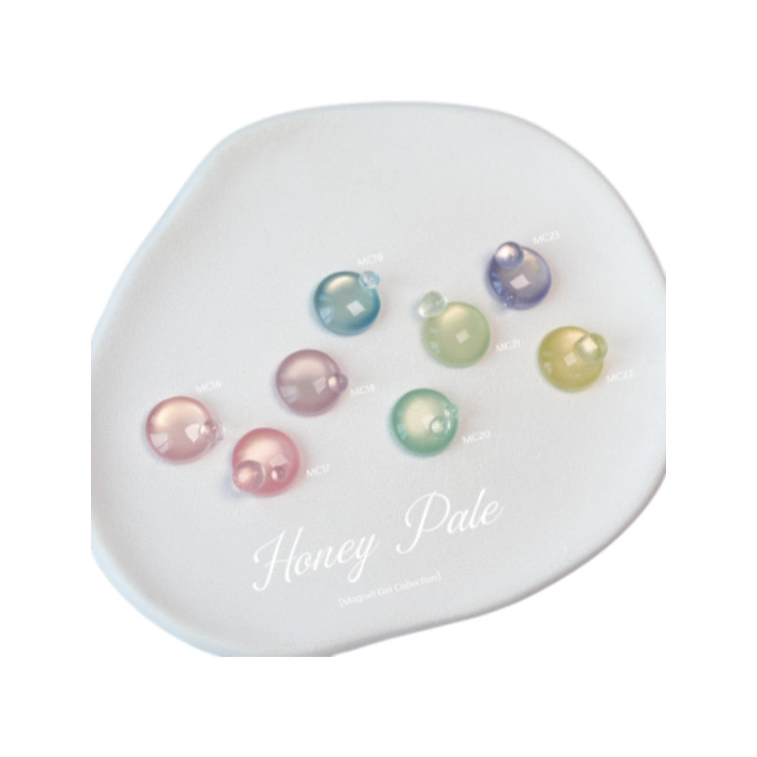 FAUVE Cat Eye Gel Polish - Honey Pale #MC16-23 (8pcs)