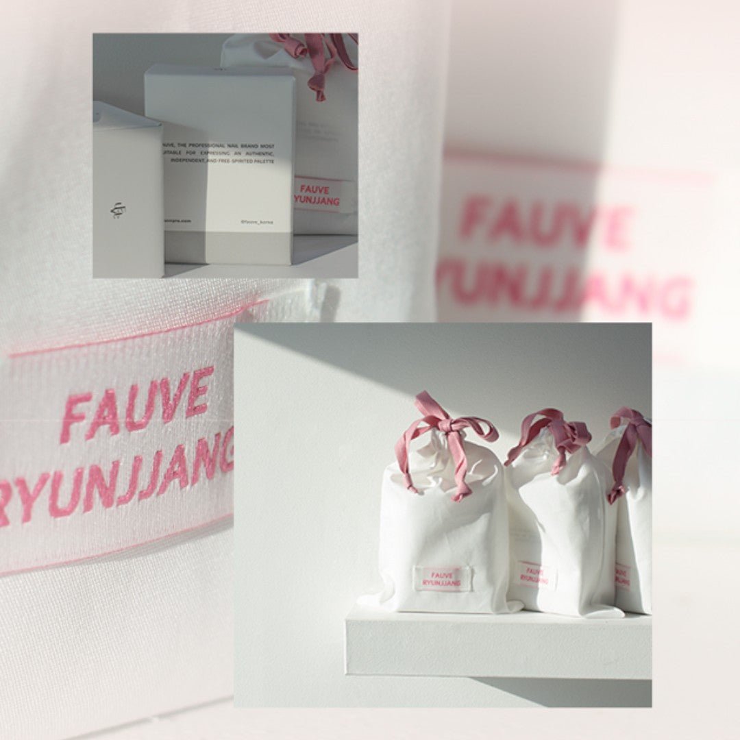 Fauve X Ryun Jjang Gel Polish - Syrup & Glitter Series #RY01-06 (6pcs)