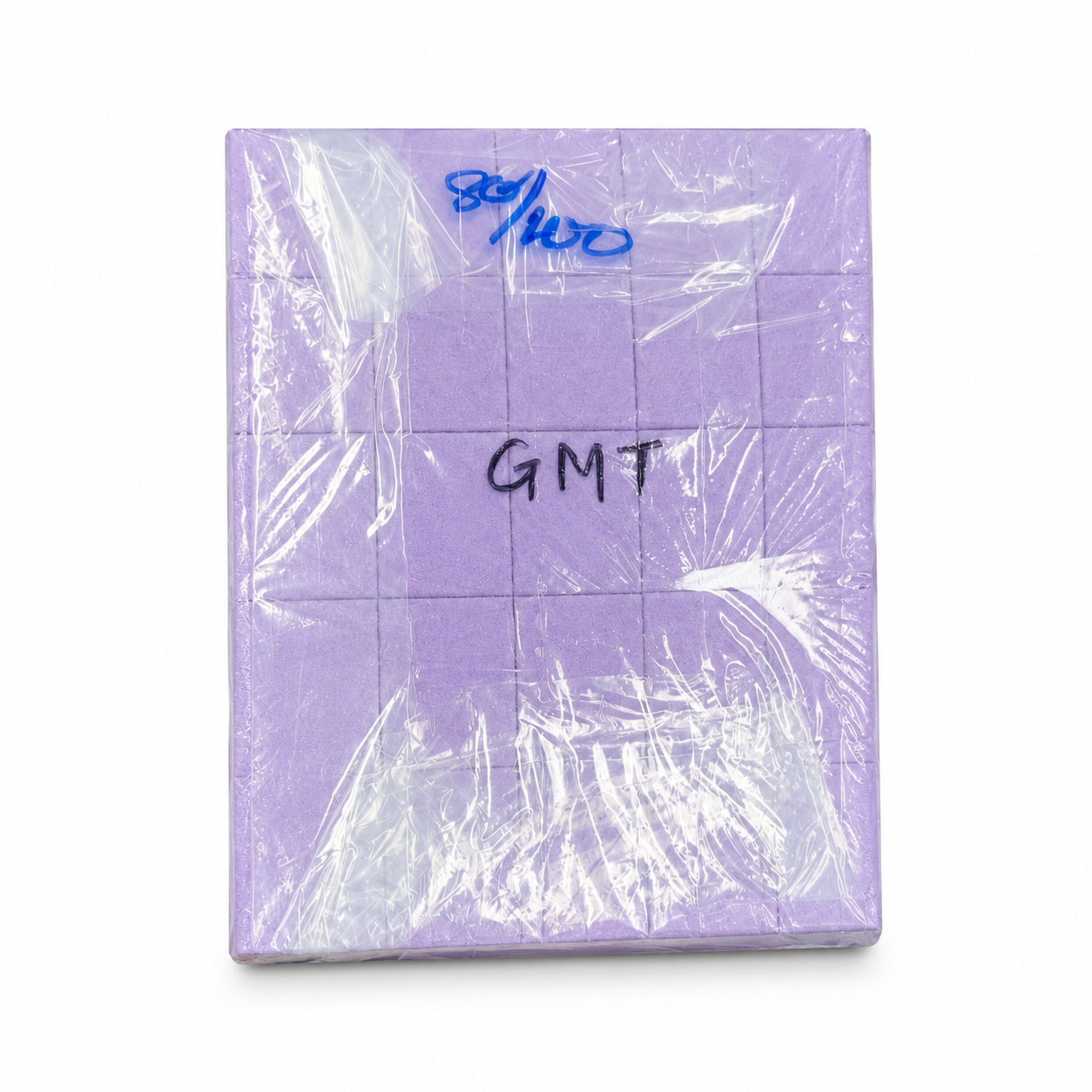 GMT Mini Nail Buffer - Purple 80/100 Grit (Pack of 50)