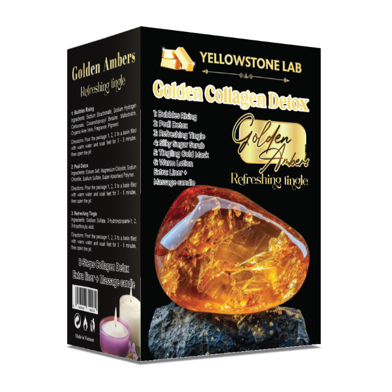 GMT Golden Collagen Detox 6 Step - Golden Amber
