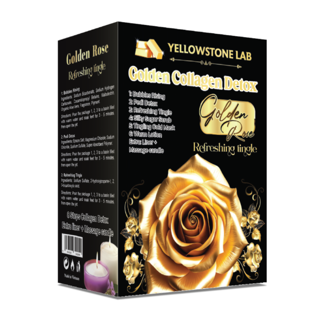 GMT Golden Collagen Detox 6 Step - Golden Rose