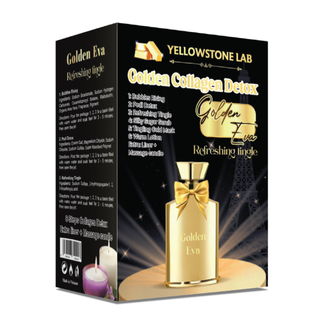 GMT Golden Collagen Detox 6 Step (Case of 36) - Golden Eva