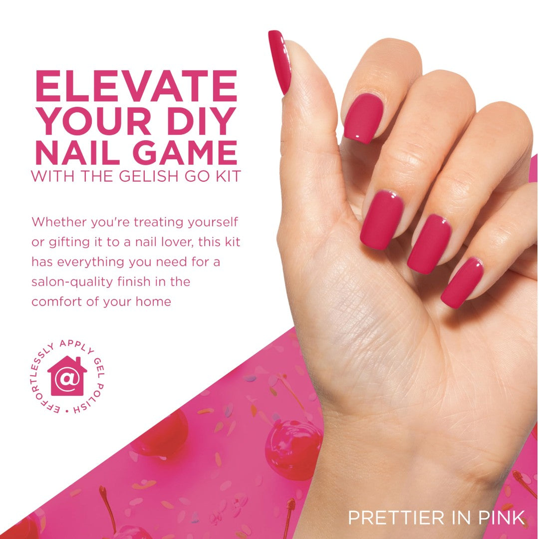 Gelish Mini Go Kit - LED Gel Polish Starter Kit