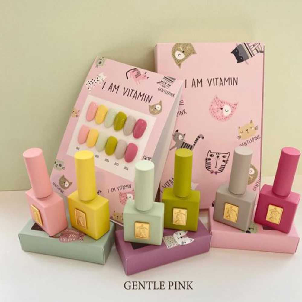 Gentle Pink I Am Vitamin Spring 2021 Collection Classique Nails Beauty Supply Inc.
