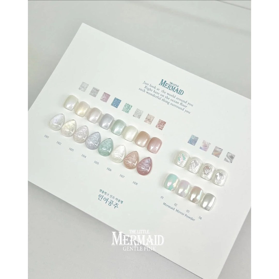 Gentle Pink - The Little Mermaid Collection #H01-08 + Nuance Mood Kit