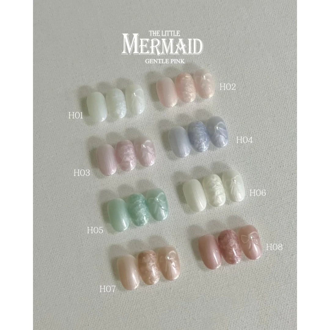 Gentle Pink - The Little Mermaid Collection #H01-08 + Nuance Mood Kit