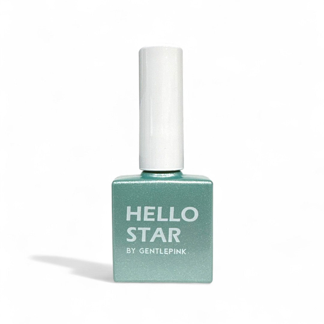 Gentle Pink Cat Eye Gel Polish - Green Apple Cider #ST105