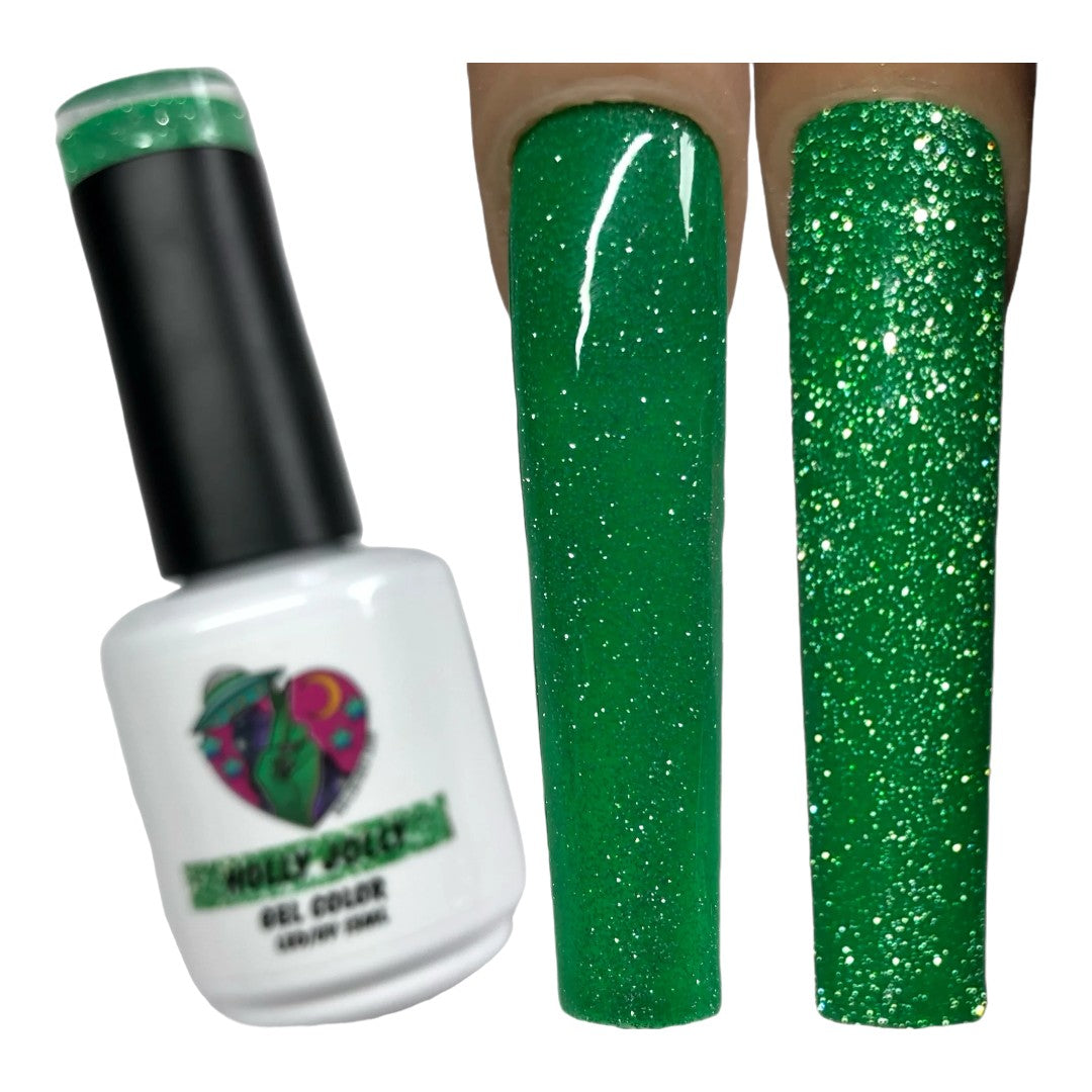 Cruelty Free Gel Polish - Holly Jolly | Nailz By Dev Canada, red white nail art
