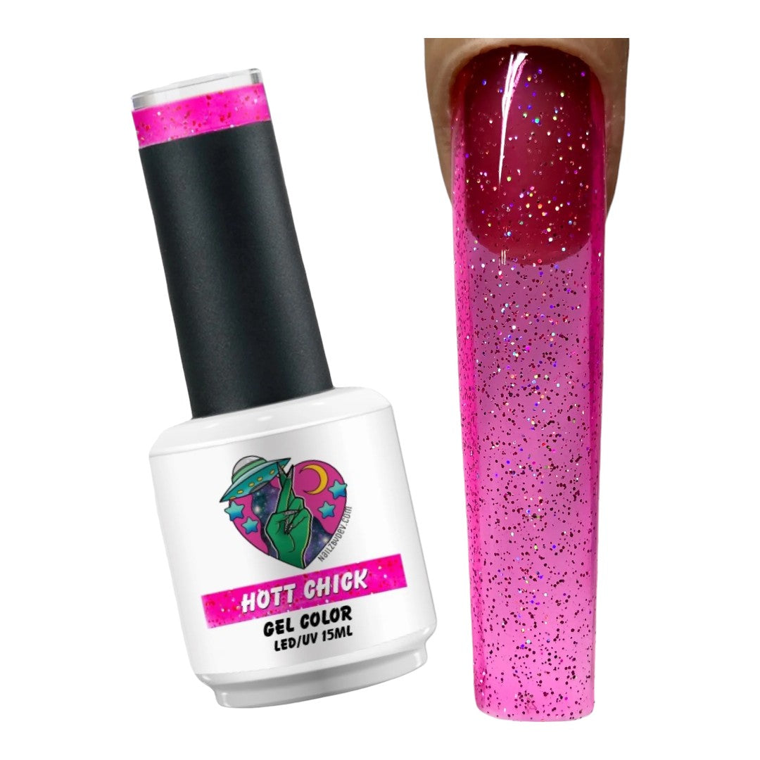 Cruelty Free Gel Polish - Hott Chick | Nailz By Dev Canada, navy blue nail art