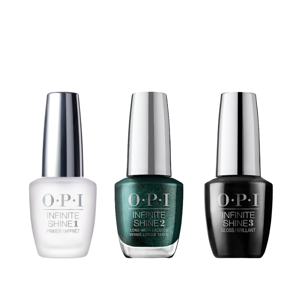 OPI Infinite Shine - Top, Base & Colour Trio "Terribly Nice Holiday 2023 Collection"