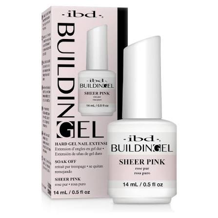 IBD Building Gel (14mL/0.5oz) - Sheer Pink