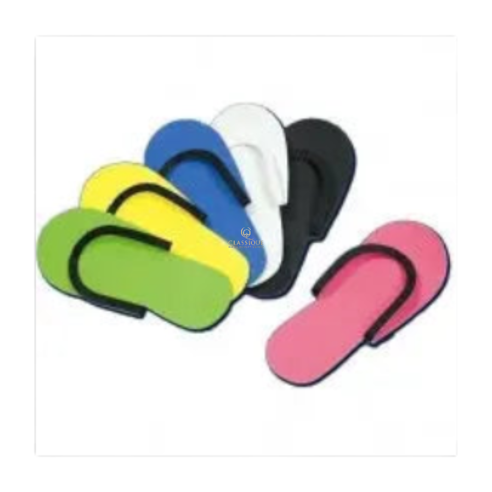 Ikonna Foam Pedicure Slipper Slip-Resistant (Bag of 12pairs) - Classique Nails Beauty Supply