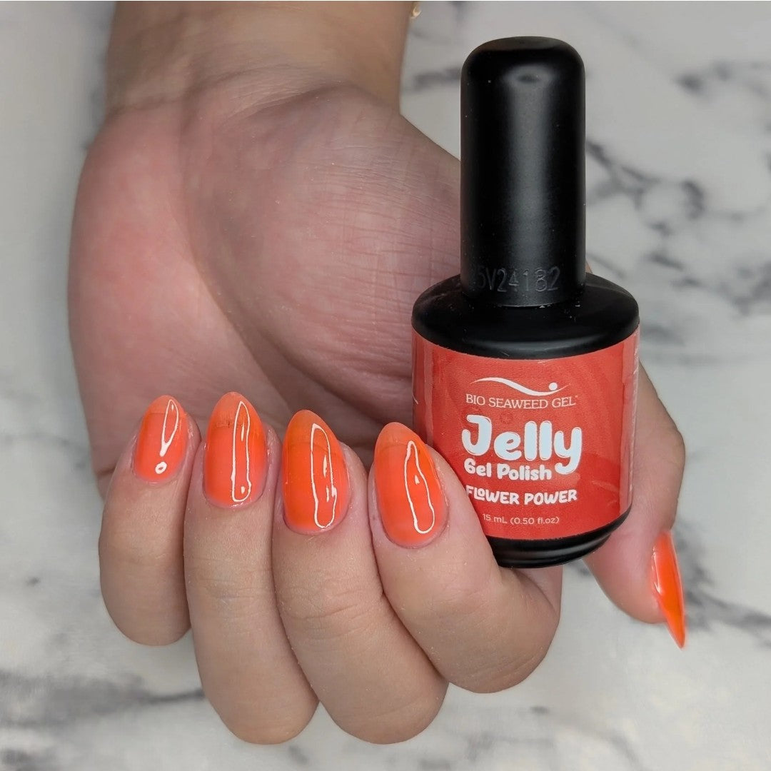 Bio Seaweed Jelly Gel Polish - Flower Powder #J05