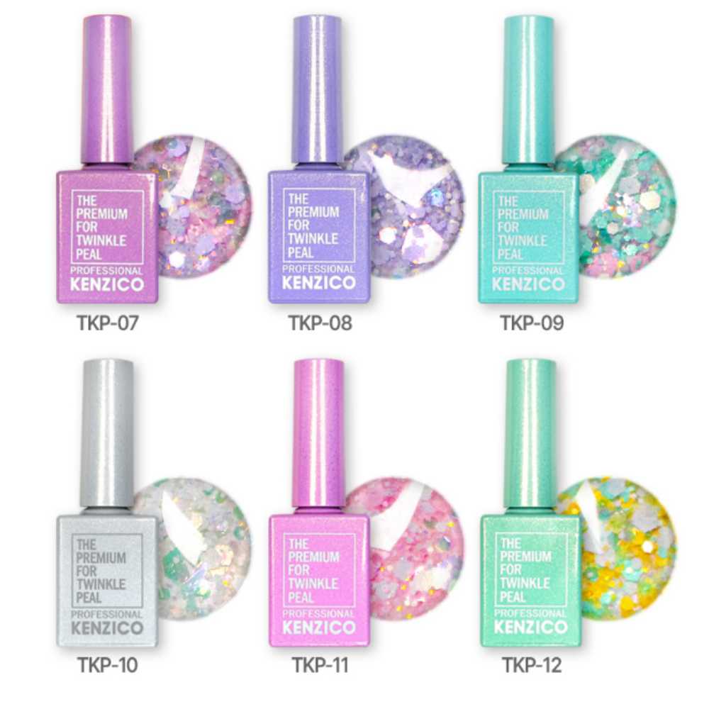 Kenzico Korean Gel Polish, Cherry Blossom Ver.2 Gel Polish Collection