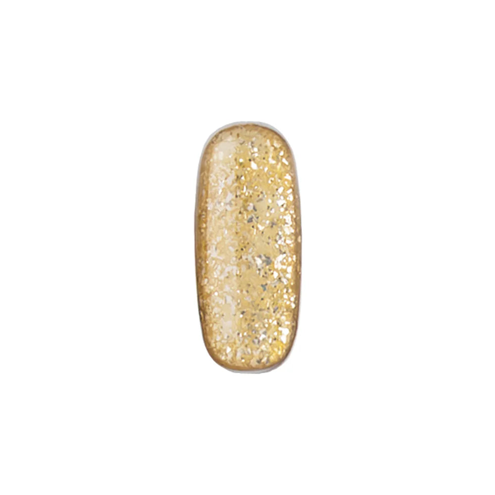 Kokoist Excel Colour Gel - Gold Spanglitter #E-190
