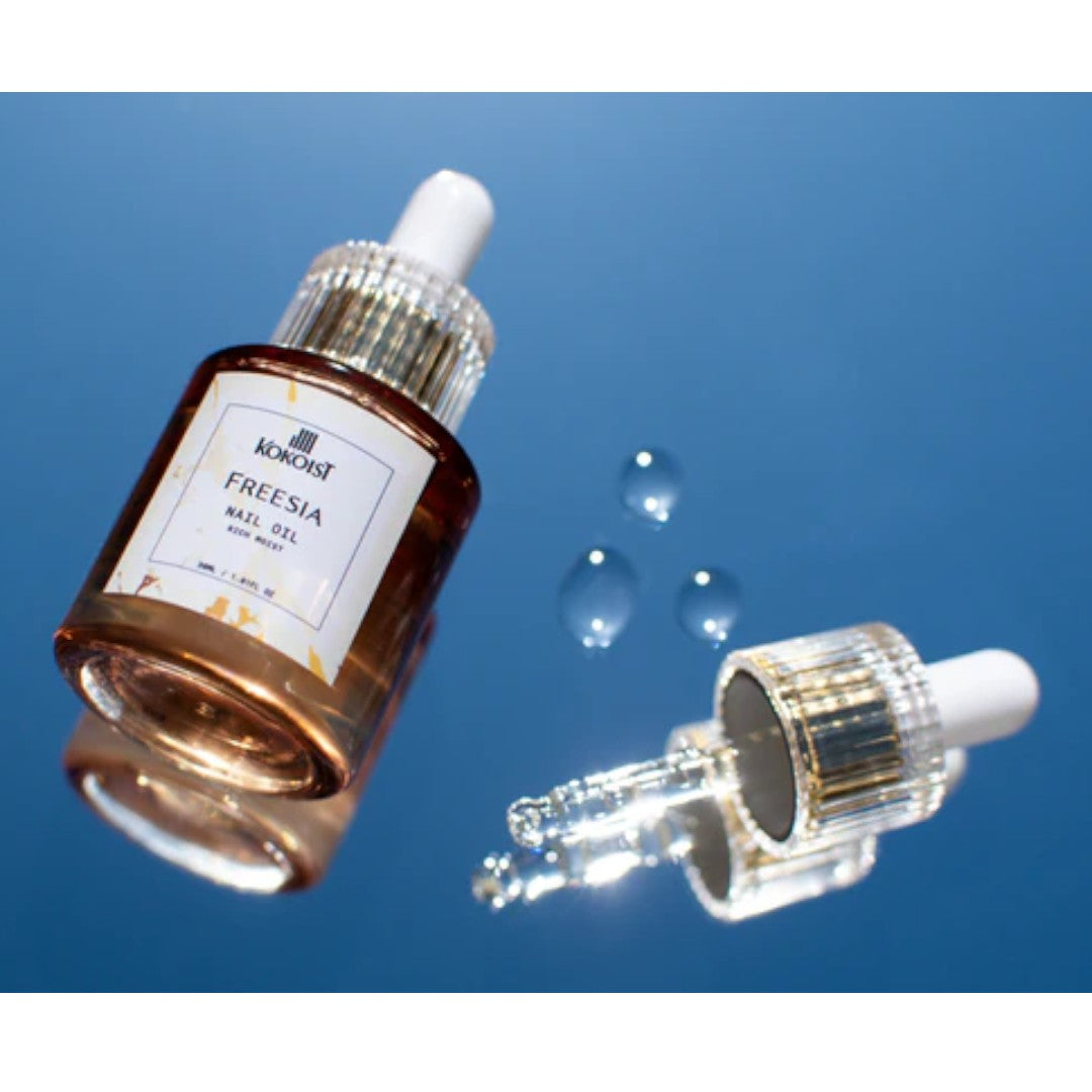 Kokoist Nail Oil Freesia 30ml, kokoist canada, kokoist usa, cuticle oil, best cuticle oil, top rated cuticle oil, solar oil for nails, tea tree oil for nails