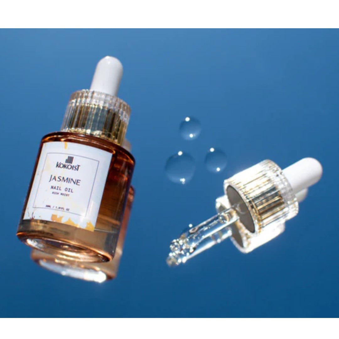 Kokoist Nail Oil Jasmine 30ml, jasmine flowers toronto, kokoist canada, kokoist usa, cuticle oil, best cuticle oil, top rated cuticle oil, solar oil for nails, tea tree oil for nails