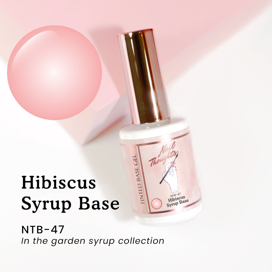 Kokoist x Nail Thoughts Tinted Base Gel - Hibiscus Syrup #NTB-47