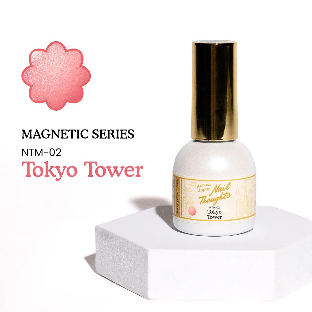 Kokoist x Nail Thoughts Cat Eye Gel Polish Tokyo Tower, gel for nail, nail salons north vancouver