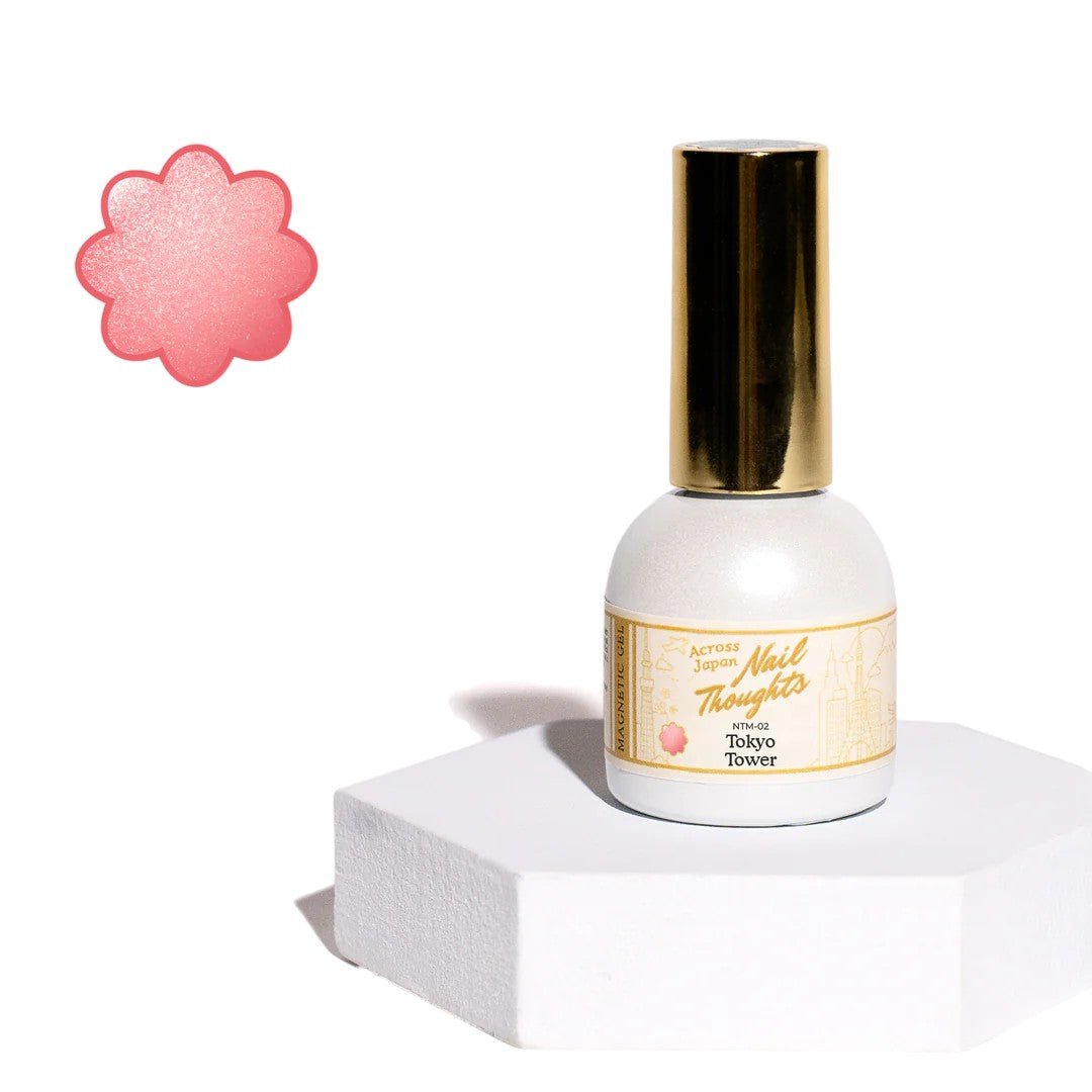 Kokoist x Nail Thoughts Cat Eye Gel Polish Tokyo Tower, gel for nail, nail salons north vancouver