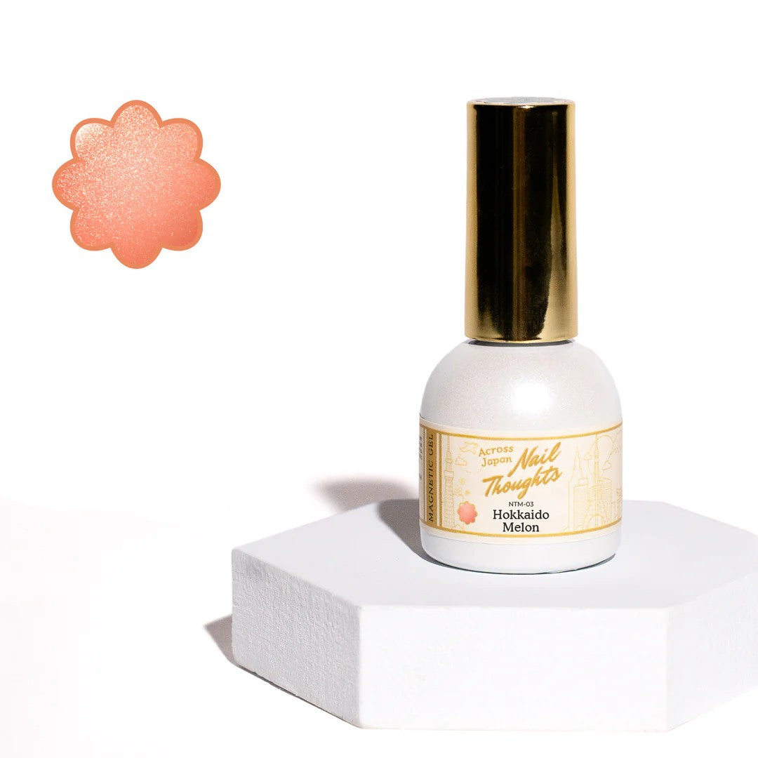 Kokoist x Nail Thoughts Cat Eye Gel Polish Hokkaido Melon, the nail pro, asian nails