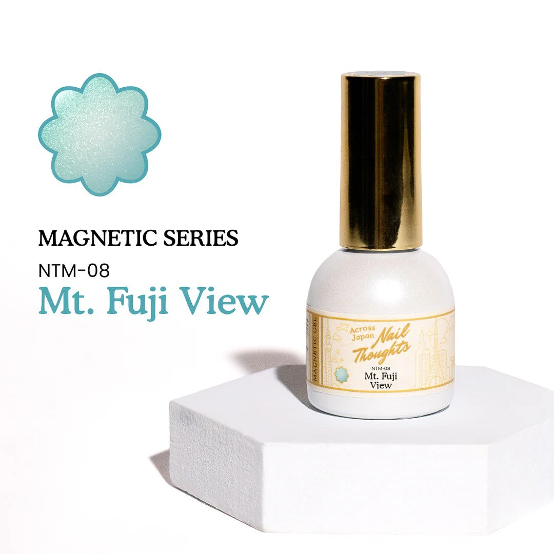 Kokoist x Nail Thoughts Cat Eye Gel Polish Mt. Fuji View, feel it so good, full sets of nails
