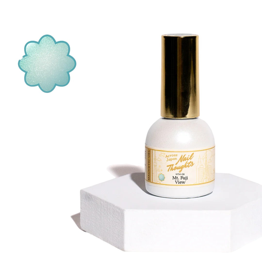 Kokoist x Nail Thoughts Cat Eye Gel Polish Mt. Fuji View, feel it so good, full sets of nails