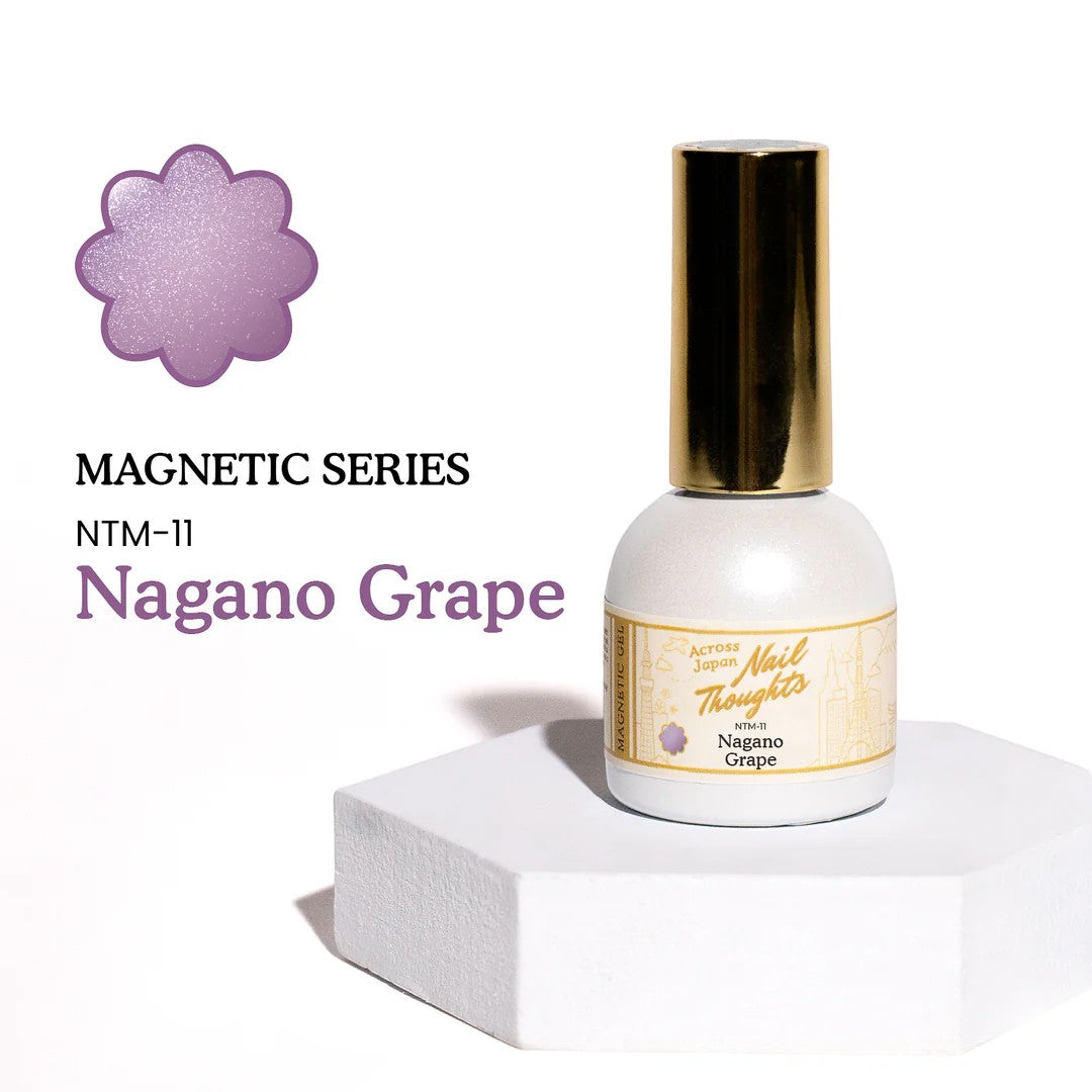 Kokoist x Nail Thoughts Cat Eye Gel Polish Nagano Grape, nail leaf, nail nail shop