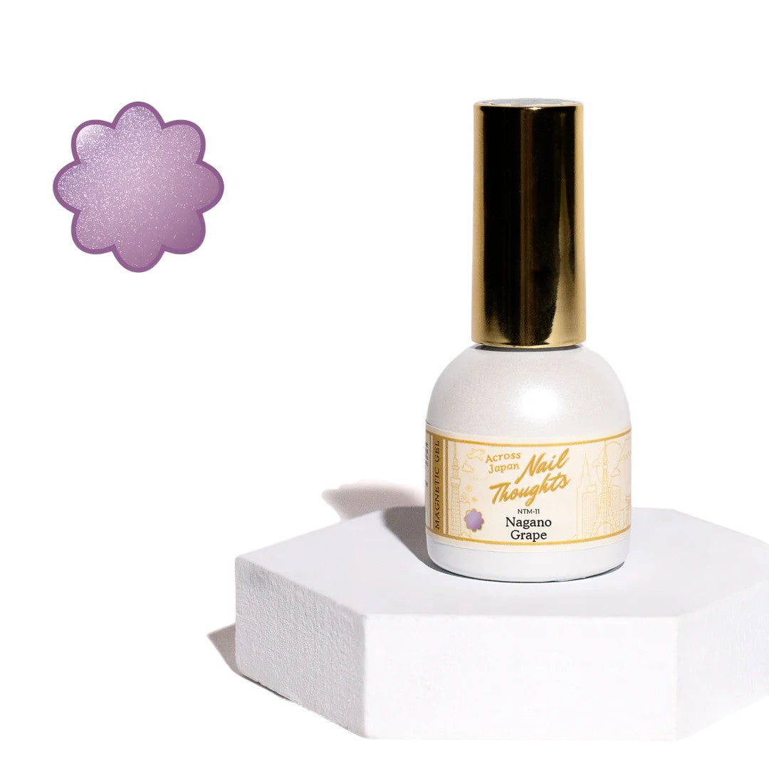 Kokoist x Nail Thoughts Cat Eye Gel Polish Nagano Grape, nail leaf, nail nail shop