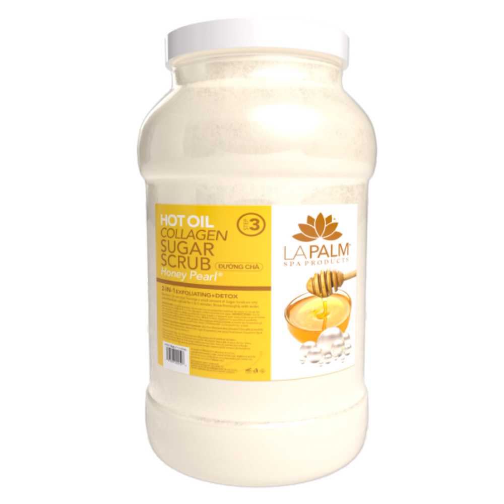 La Palm Hot Oil Sugar Scrub Honey Pearl, cheap pedicure places near me, male pedicure, manicure en pedicure, pedicure manicure pedicure