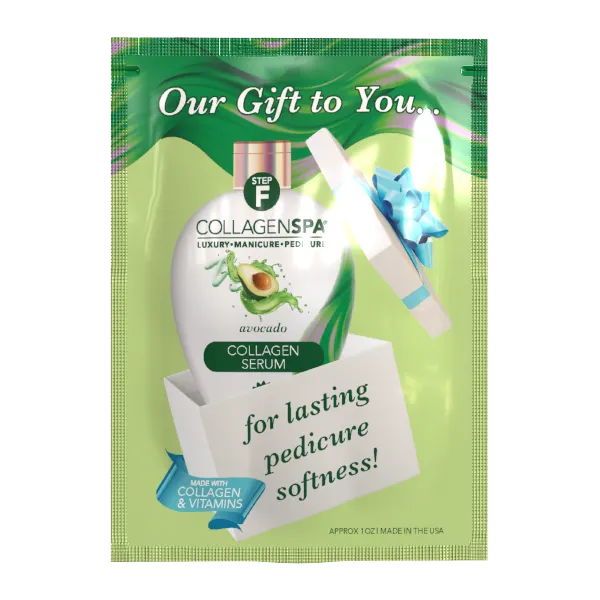 La Palm Collagen Spa 10 Step w/ Pedi Kit - Avocado