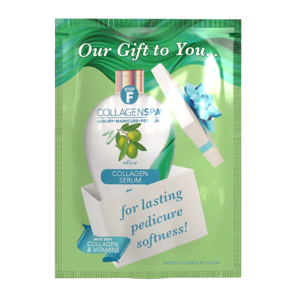 La Palm Collagen Spa 10 Step w/ Pedi Kit - Olive