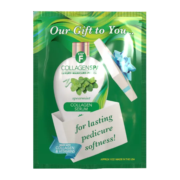 La Palm Collagen Spa 10 Step w/ Pedi Kit - Spearmint