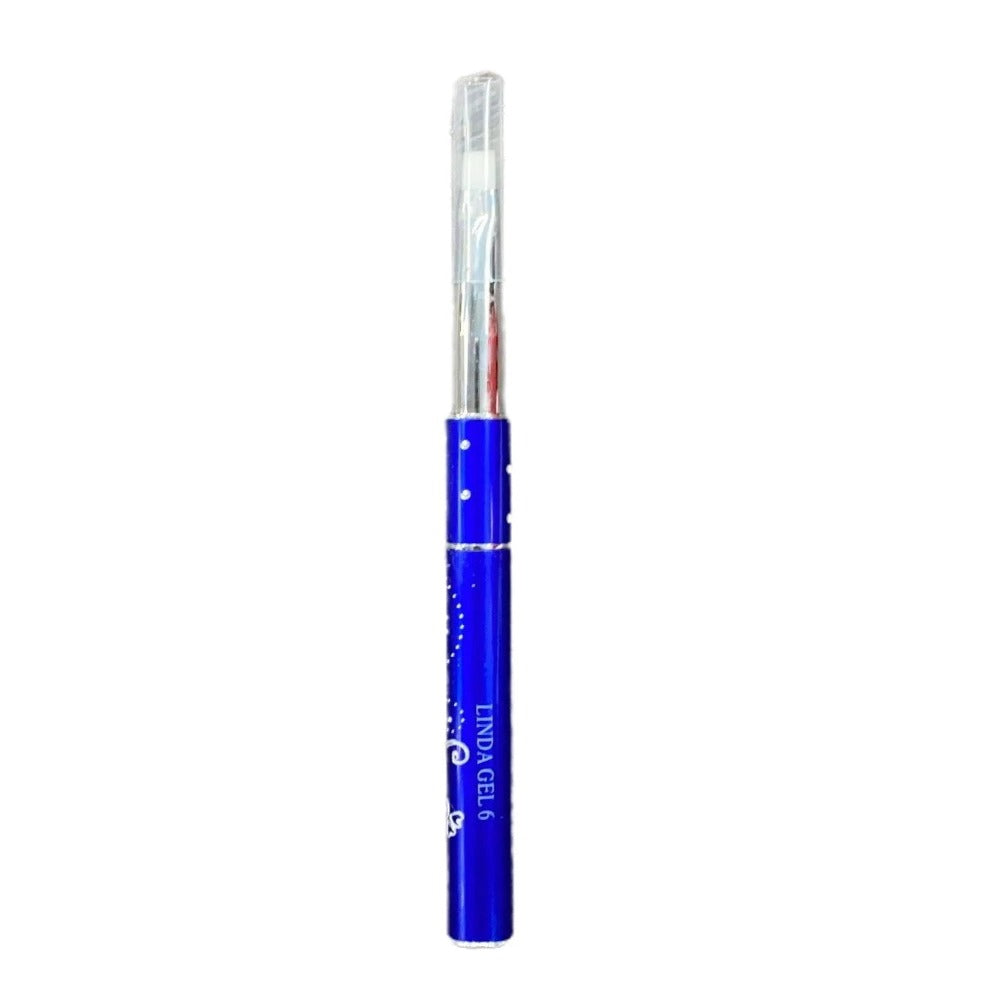 Linda Gel Brush - Blue #6 Classique Nails Beauty Supply Inc.