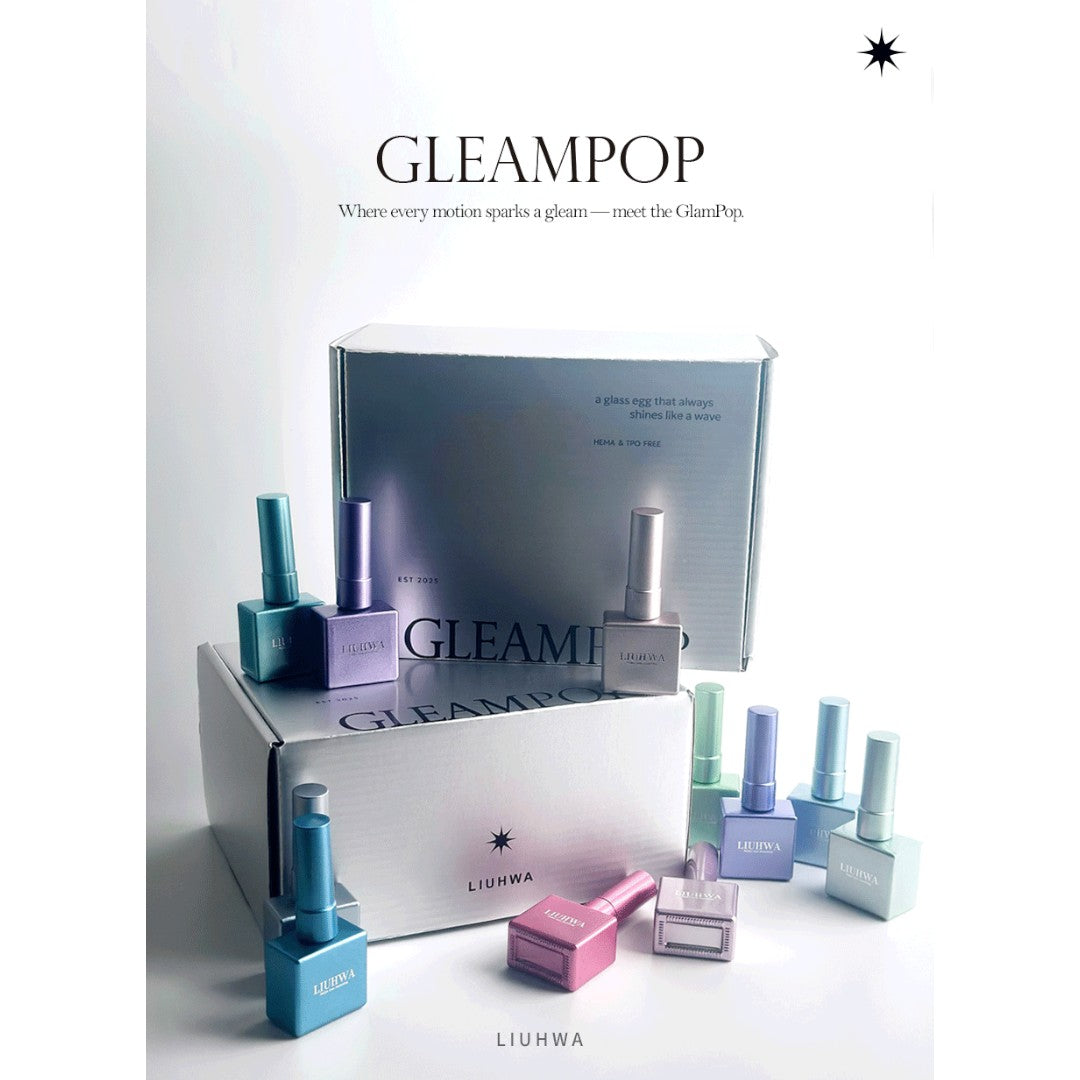 Liuhwa Cat Eye Gel Polish - GleamPop Collection #L125-135 (11pcs) + Magnet