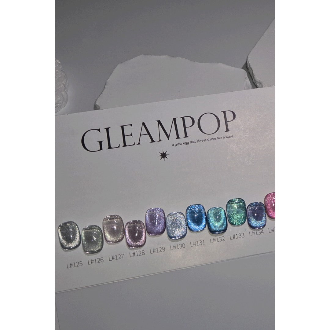 Liuhwa Cat Eye Gel Polish - GleamPop Collection #L125-135 (11pcs) + Magnet