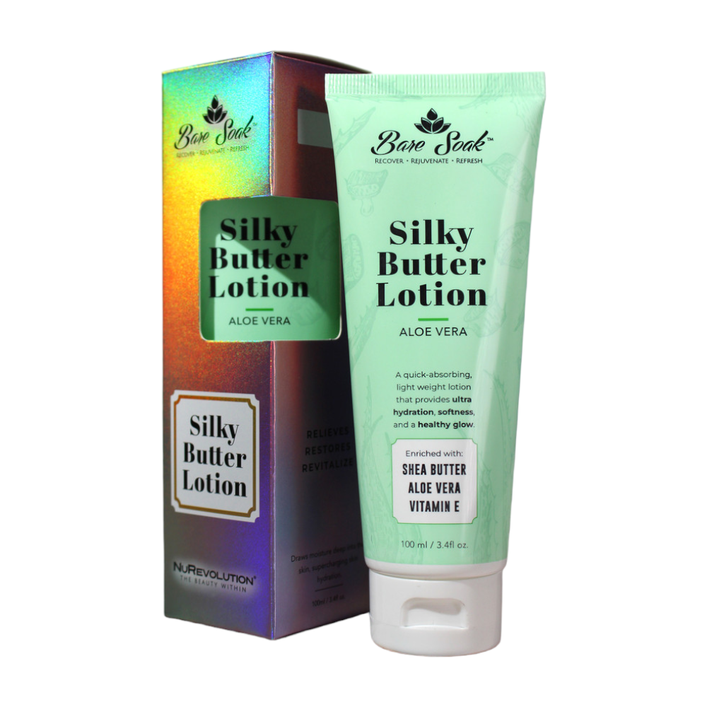 NuRevolution Bare Soak Silky Butter Lotion 100mL