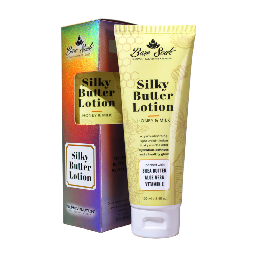 NuRevolution Bare Soak Silky Butter Lotion 100mL