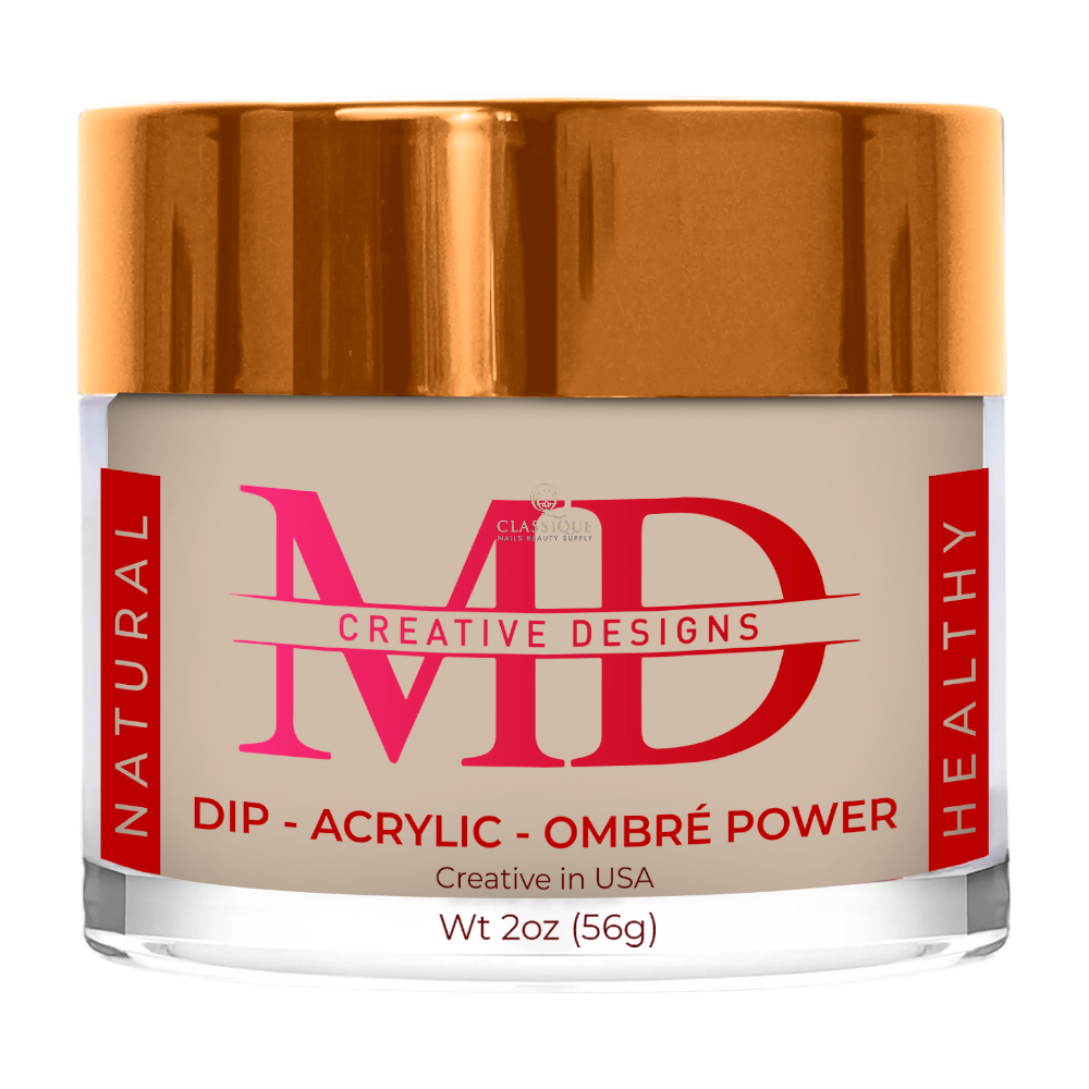 MD Nails, Acrylic & Dipping Powder - 110 light beige, best acrylic powder brands, nail tech supplies