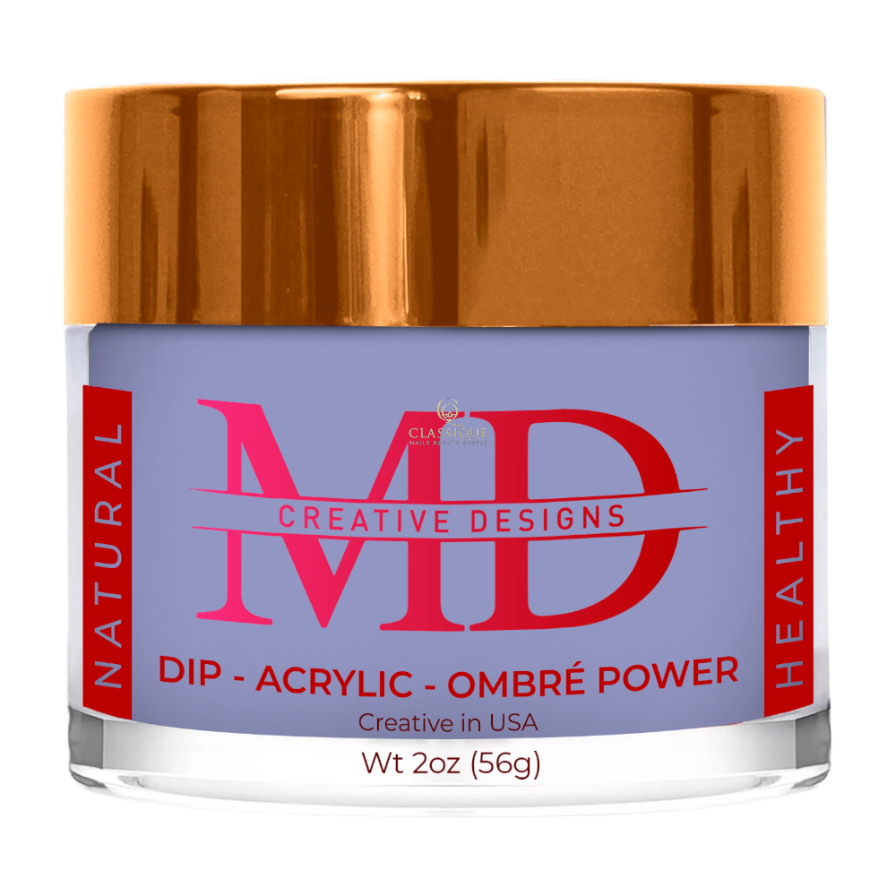 MD Nails, Acrylic & Dipping Powder - 50 deep baby blue, best acrylic powder brands, kt nails supply