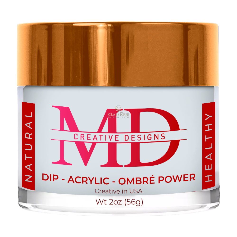 MD Nails, Acrylic & Dipping Powder - 96 striking blue tinted white 22oz, best acrylic powder brands, top nail supply