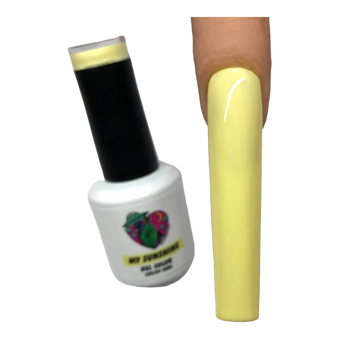 Cruelty Free Gel Polish - My Sunshine | Nailz By Dev Canada, butterfly nail art design