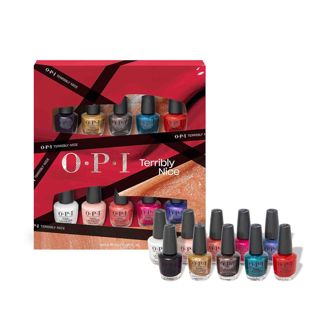 OPI Mini Nail Lacquer, Terribly Nice Holiday Set 10pcs, opi nail lacquer nail polish, opi lacquer nail polish, opi nail lacquer, opi nail lacquer colors, opi nail lacquer colours, opi nail polish, opi nagellack nail polish, nail polish brand opi, opi nail polish canada