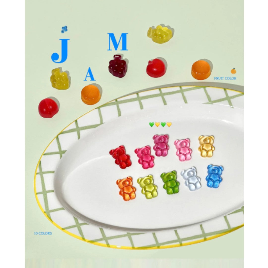 Mithmillo Non-Wipe Syrup Gel Polish - Jam Collection #J01-10 (10pcs)
