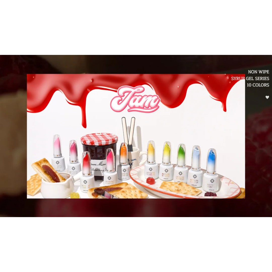 Mithmillo Non-Wipe Syrup Gel Polish - Jam Collection #J01-10 (10pcs)