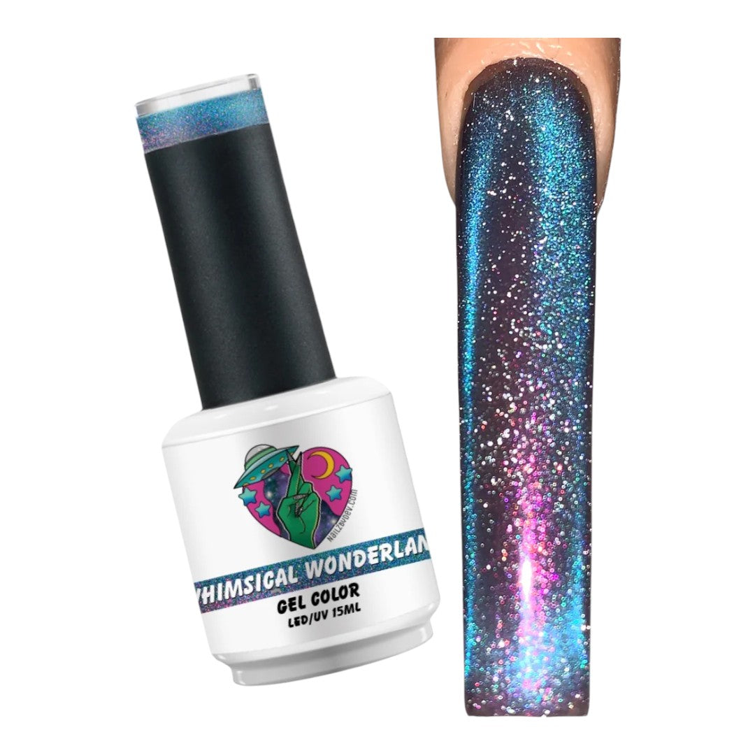 Nailz By Dev Cat Eye Gel Polish - Whimsical Wonderland