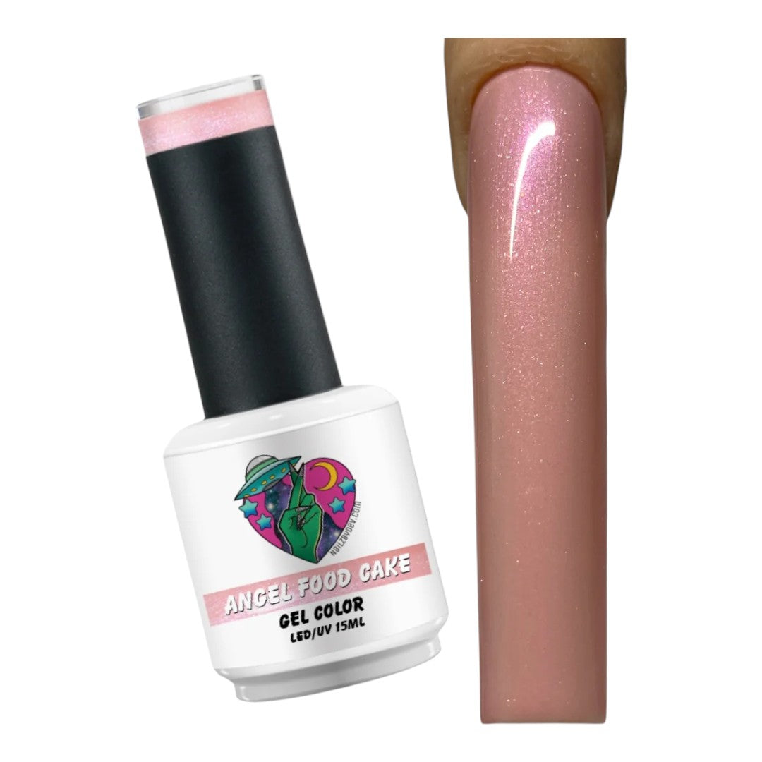 Nailz By Dev Gel Polish - Angel Food Cake